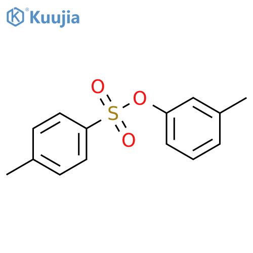 3-methylphenyl 4-methylbenzenesulfonate structure