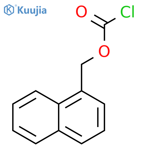 Carbonochloridic acid, 1-naphthalenylmethyl ester structure