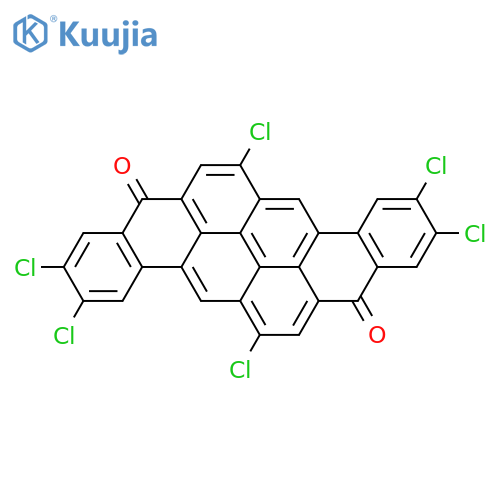 8,16-PYRANTHRENEDIONE, 2,3,6,10,11,14-HEXACHLORO- structure
