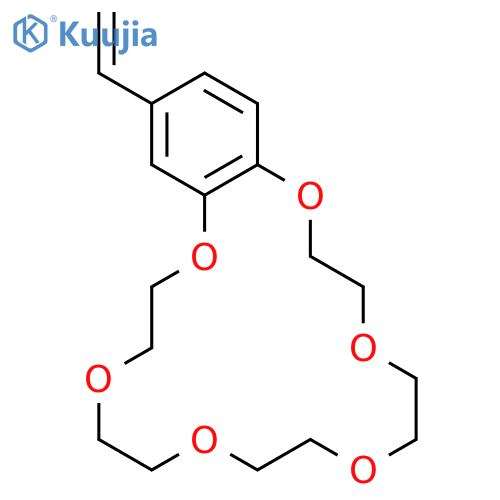 18-Vinyl-2,3,5,6,8,9,11,12,14,15-decahydrobenzo[b][1,4,7,10,13,16]hexaoxacyclooctadecine structure