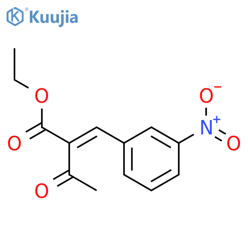 Ethyl 3-Nitrobenzylideneacetoacetate structure