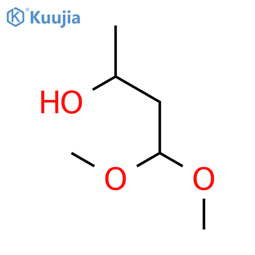 3-Hydroxybutyraldehyde Dimethyl Acetal structure