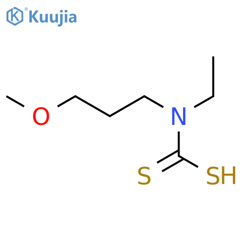 CARBAMODITHIOIC ACID, ETHYL(3-METHOXYPROPYL)- structure