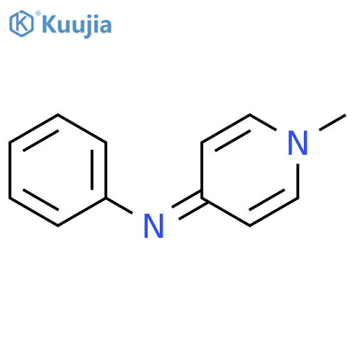 Benzenamine, N-(1-methyl-4(1H)-pyridinylidene)- structure