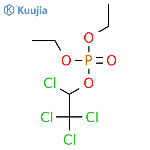diethyl 1,2,2,2-tetrachloroethyl phosphate structure