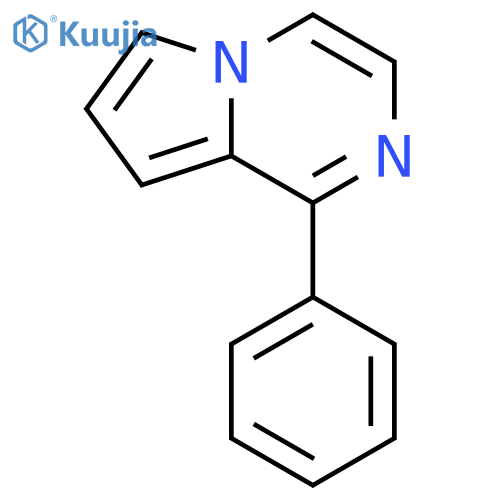 Pyrrolo[1,2-a]pyrazine, 1-phenyl- structure