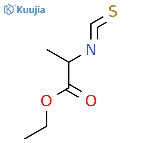 Ethyl 2-isothiocyanatopropionate structure