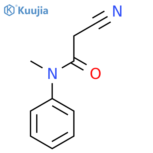 Acetamide, 2-cyano-N-methyl-N-phenyl- structure