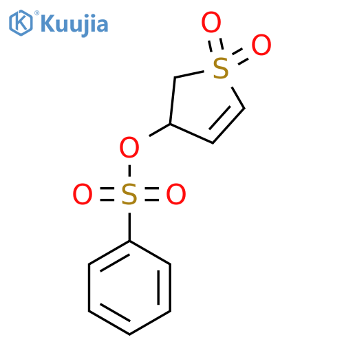 1,1-dioxido-2,3-dihydro-3-thienyl benzenesulfonate structure