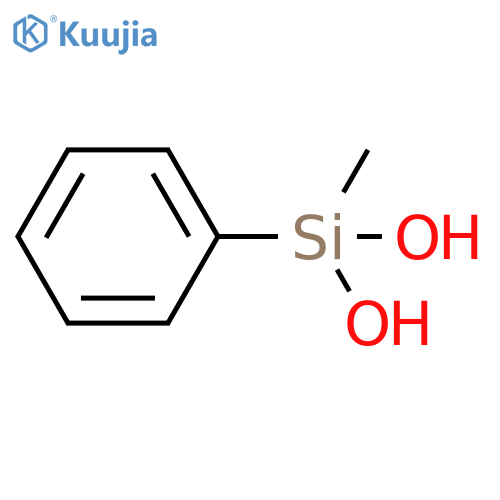 Methylphenylsilanediol structure