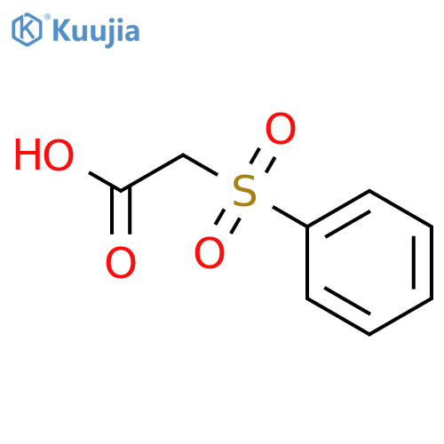 2-(benzenesulfonyl)acetic acid structure