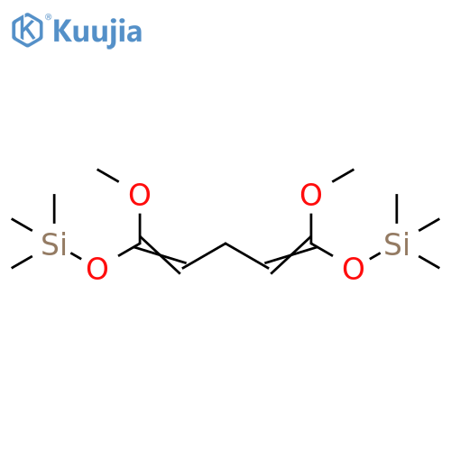 3,9-Dioxa-2,10-disilaundeca-4,7-diene, 4,8-dimethoxy-2,2,10,10-tetramethyl- structure