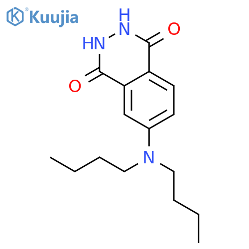 6-(Dibutylamino)-2,3-dihydrophthalazine-1,4-dione structure