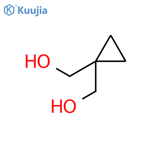 [1-(hydroxymethyl)cyclopropyl]methanol structure