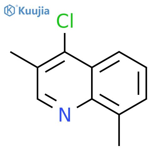 4-chloro-3,8-dimethylquinoline structure