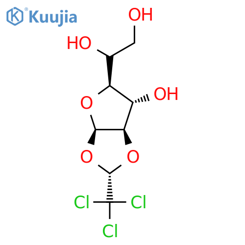 (S)-1,2-O-trichloroethylidene-α-D-galactofuranose structure