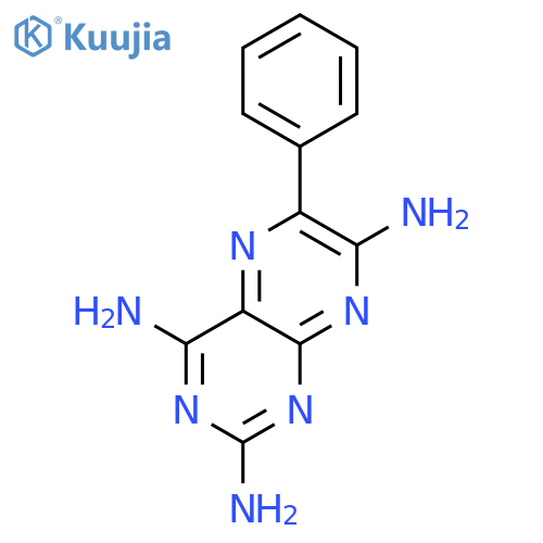 Triamterene structure