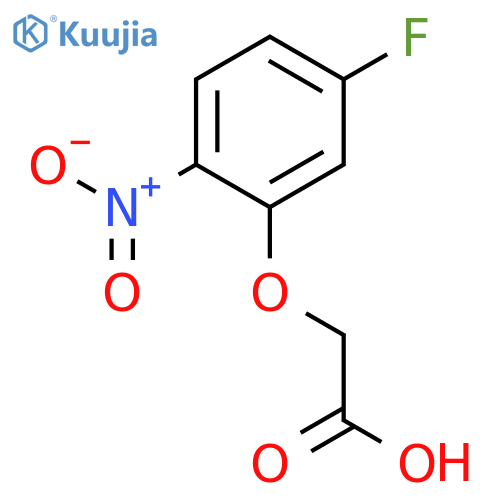 2-(5-fluoro-2-nitrophenoxy)acetic Acid structure