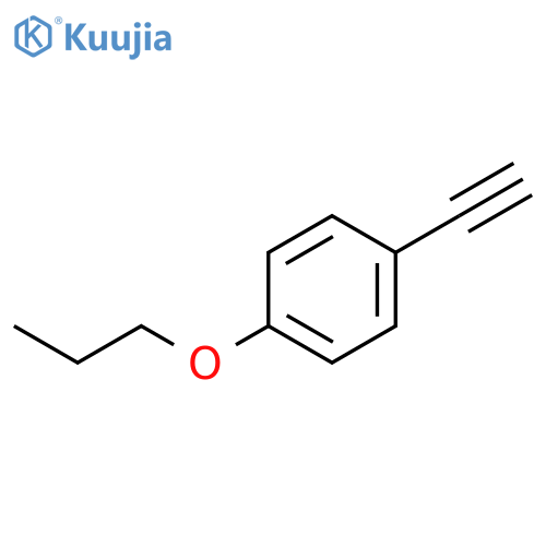 1-Ethynyl-4-propoxybenzene structure