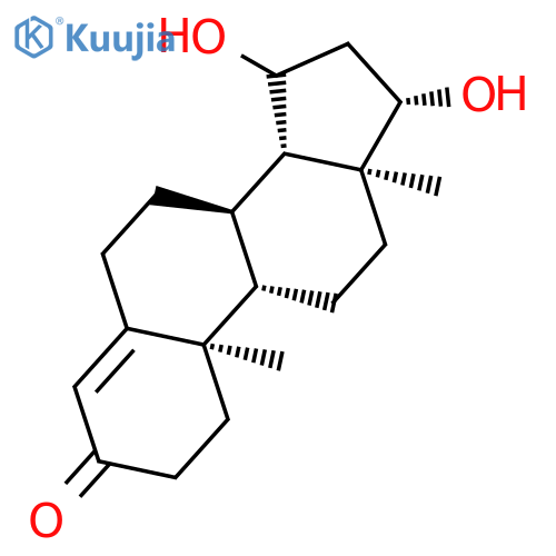 15β-Hydroxytestosterone structure