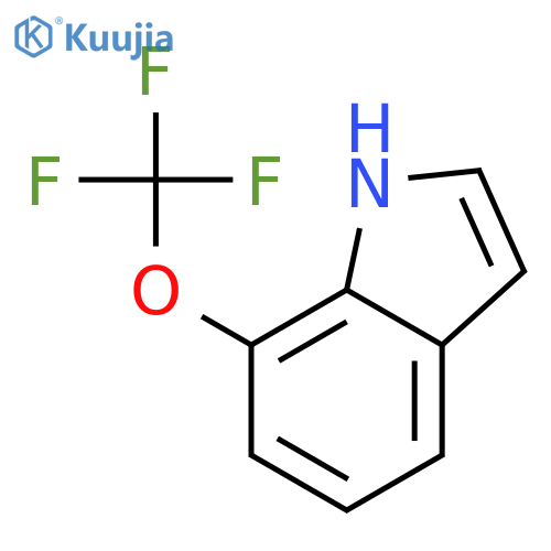 7-(Trifluoromethoxy)-1H-indole structure