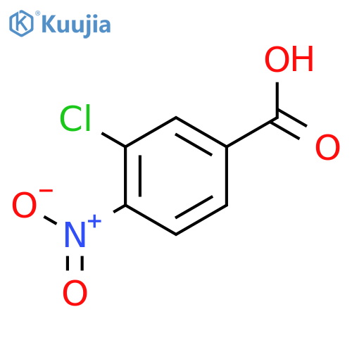 3-Chloro-4-nitrobenzoic acid structure