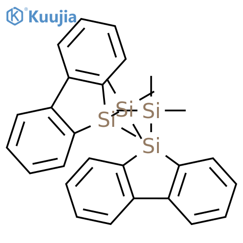 9,9'-Bi-9H-9-silafluorene, 9,9'-bis(trimethylsilyl)- structure