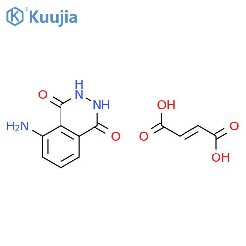 1,4-PHTHALAZINEDIONE, 5-AMINO-2,3-DIHYDRO-, (2E)-2-BUTENEDIOATE structure
