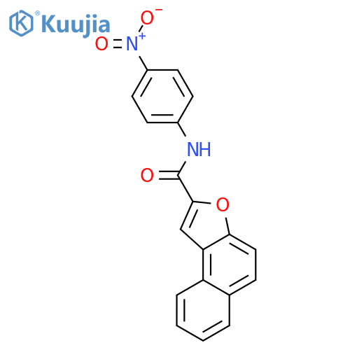 NAPHTHO[2,1-B]FURAN-2-CARBOXAMIDE, N-(4-NITROPHENYL)- structure