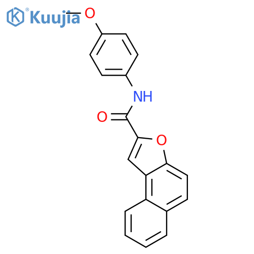 Naphtho[2,1-b]furan-2-carboxamide, N-(4-methoxyphenyl)- structure
