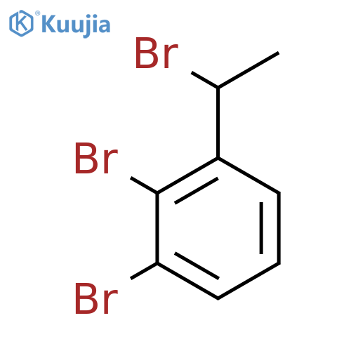 BENZENE, DIBROMO(1-BROMOETHYL)- structure