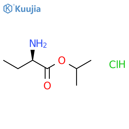 Butanoic acid, 2-amino-, 1-methylethyl ester, hydrochloride, (R)- structure