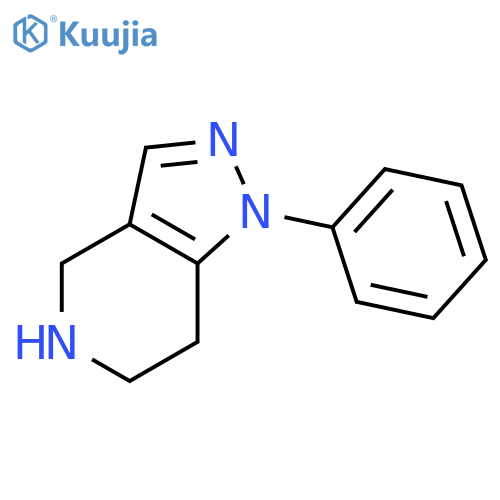 1-phenyl-4,5,6,7-tetrahydropyrazolo[4,3-c]pyridine structure