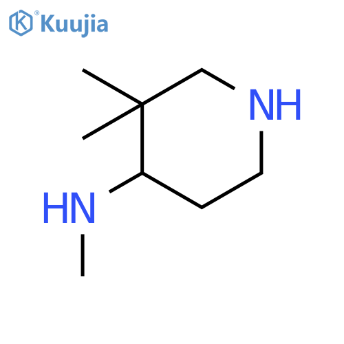 N,3,3-trimethylpiperidin-4-amine structure