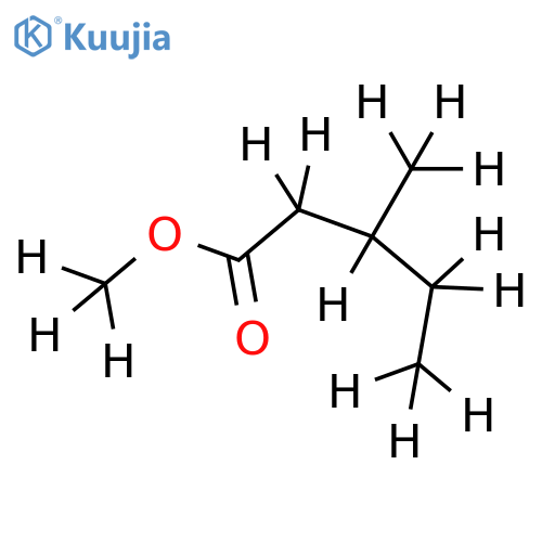 Me ester-(S)-3-Methylpentanoic acid structure
