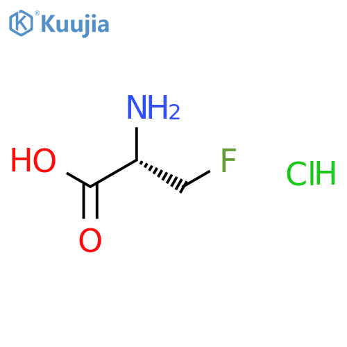 (2S)-2-amino-3-fluoropropanoic acid hydrochloride structure
