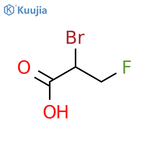 2-Bromo-3-fluoropropionic Acid structure