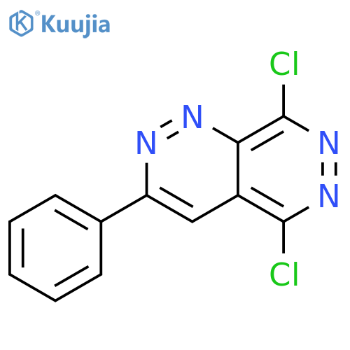 Pyridazino[4,5-c]pyridazine, 5,8-dichloro-3-phenyl- structure