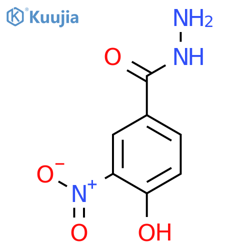 4-hydroxy-3-nitrobenzohydrazide structure
