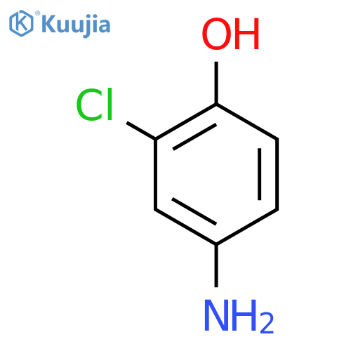 4-Amino-2-chlorophenol structure