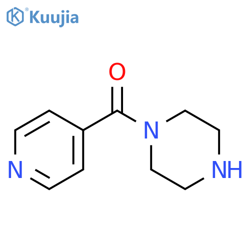 1-(pyridine-4-carbonyl)piperazine structure