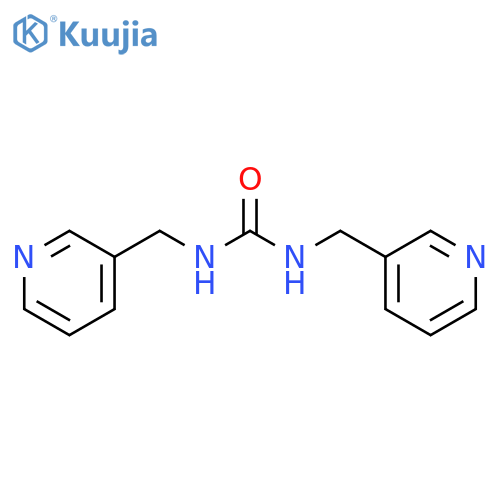 Urea,N,N'-bis(3-pyridinylmethyl)- structure