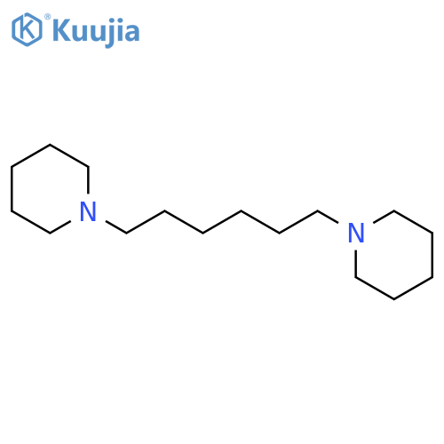 PIPERIDINE, 1,1'-(1,6-HEXANEDIYL)BIS- structure