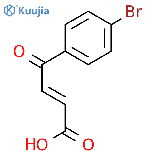(2E)-4-(4-Bromophenyl)-4-oxobut-2-enoic Acid structure