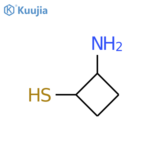 Cyclobutanethiol,2-amino- structure