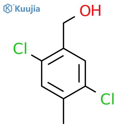 2,5-Dichloro-4-methylbenzyl alcohol structure