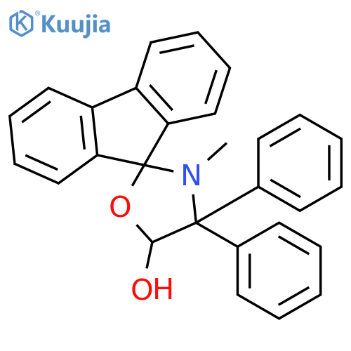 SPIRO[9H-FLUORENE-9,2'-OXAZOLIDIN]-5'-OL, 3'-METHYL-4',4'-DIPHENYL- structure