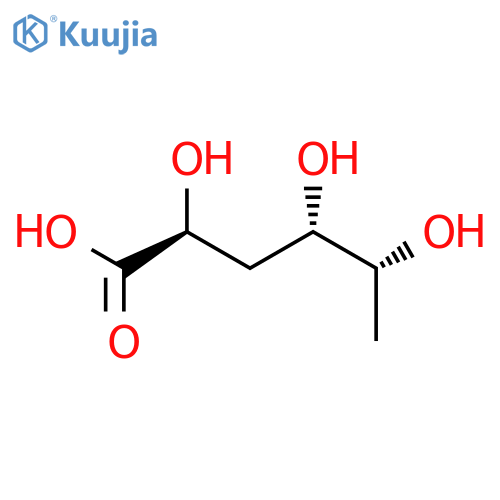 ARABINO-HEXONIC ACID, 3,6-DIDEOXY- structure