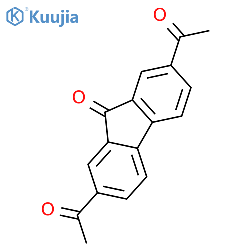 9H-Fluoren-9-one,2,7-diacetyl- structure