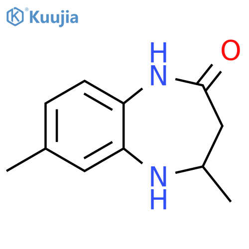 2H-1,5-Benzodiazepin-2-one, 1,3,4,5-tetrahydro-4,7-dimethyl- structure